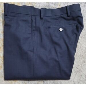 Banana Republic Men's Navy Blue Modern Slim Fit FF Dress Pants Size 32 X 32